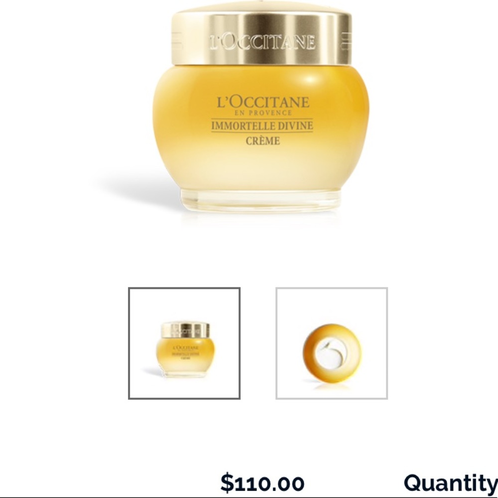 L'Occitane face cream. New in box.
